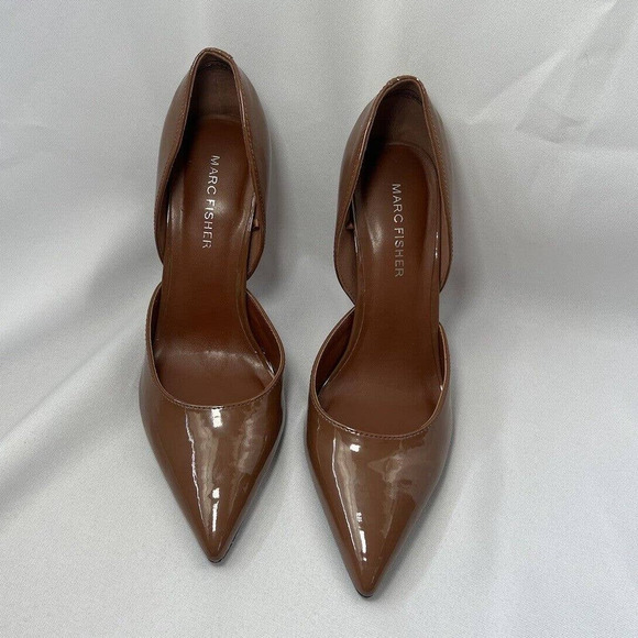 Marc Fisher Shoes - Marc Fisher Brown D’Orsay Stiletto Pump Size 7